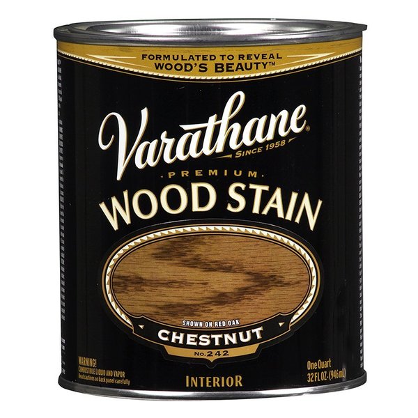 Rust-Oleum 1 Qt Chestnut Varathane Oil-Based Interior Wood Stain 211721H